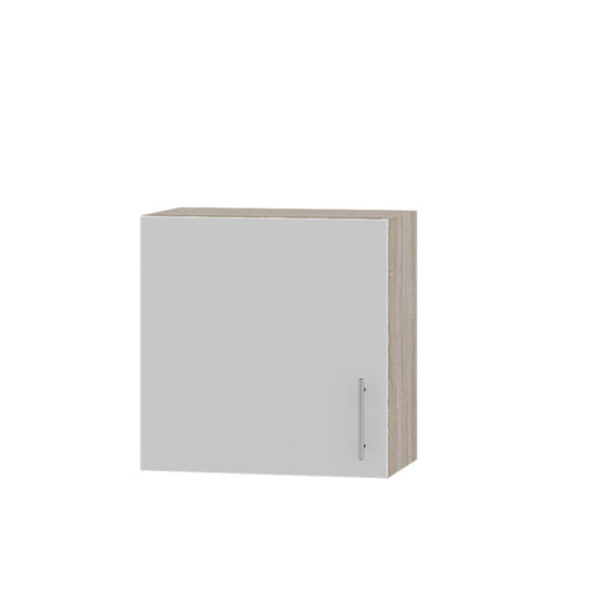 Кухонный модуль Оптима Верх В20-550 Дуб Сонома/Нимфея Альба (Белый) 550х296х560 мм (DTM-072572)