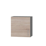 Кухонный модуль Оптима Верх В20-550 Антрацит/Дуб Сонома 550х296х560 мм (DTM-072556)