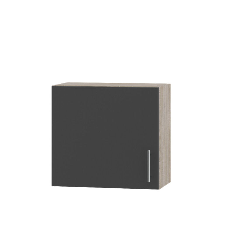 Кухонный модуль Оптима Верх В20-600 Дуб Сонома/Антрацит 600х296х560 мм (DTM-072587)