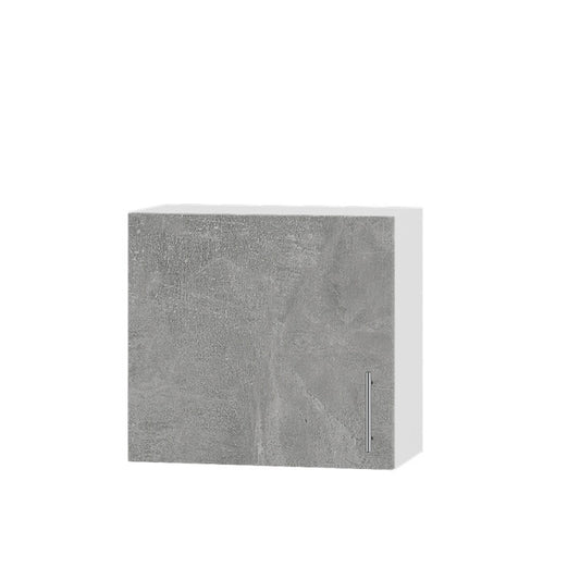 Кухонный модуль Оптима Верх В20-600 Белый/Бетон 600х296х560 мм (DTM-072581)