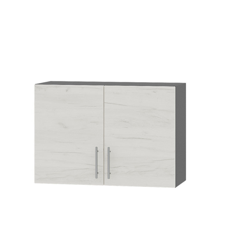 Кухонный модуль Оптима Верх В20-800 Антрацит/Дуб Крафт Белый 800х296х560 мм (DTM-072596)