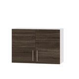 Кухонный модуль Оптима Верх В20-800 Белый/Дуб Сонома Трюфель 800х296х560 мм (DTM-072606)