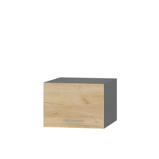 Кухонный модуль Оптима Верх В21-500 Антрацит/Дуб Крафт Золотой 500х570х360 мм (DTM-072618)