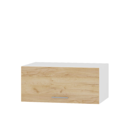 Кухонный модуль Оптима Верх В21-800 Белый/Дуб Крафт Золотой 800х570х360 мм (DTM-072783)