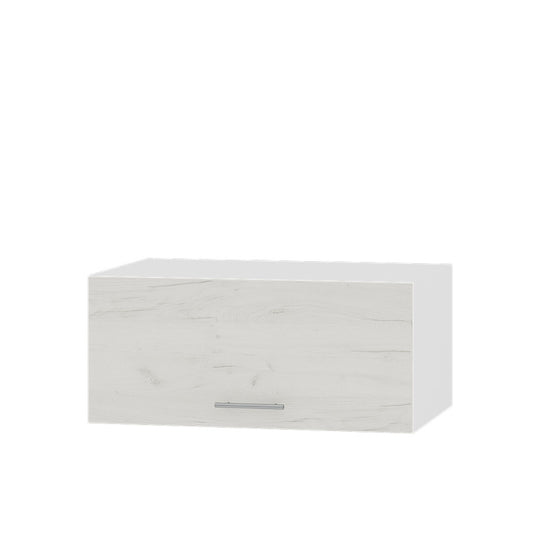 Кухонный модуль Оптима Верх В21-800 Белый/Дуб Крафт Белый 800х570х360 мм (DTM-072782)