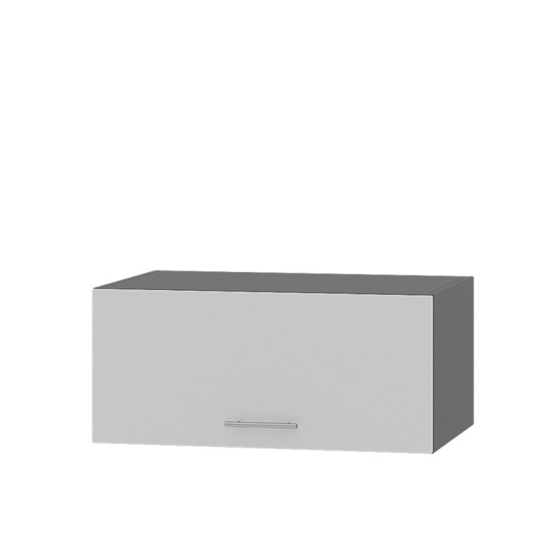 Кухонный модуль Оптима Верх В21-800 Антрацит/Нимфея Альба (Белый) 800х570х360 мм (DTM-072779)