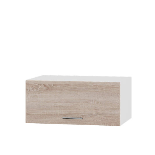 Кухонный модуль Оптима Верх В21-800 Белый/Дуб Сонома 800х570х360 мм (DTM-072784)