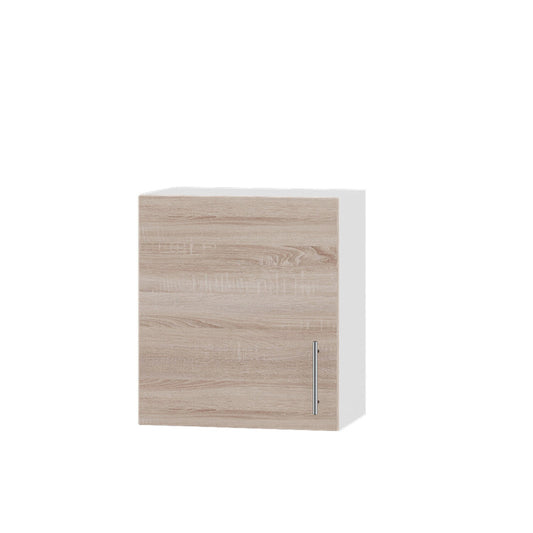 Кухонный модуль сушарка Оптима Верх В22-500 Белый/Дуб Сонома 500х296х560 мм (DTM-072805)