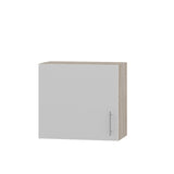 Кухонный модуль сушарка Оптима Верх В22-600 Дуб Сонома/Нимфея Альба (Белый) 600х296х560 мм (DTM-072917)