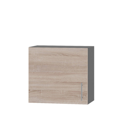 Кухонный модуль сушарка Оптима Верх В22-600 Антрацит/Дуб Сонома 600х296х560 мм (DTM-072819)