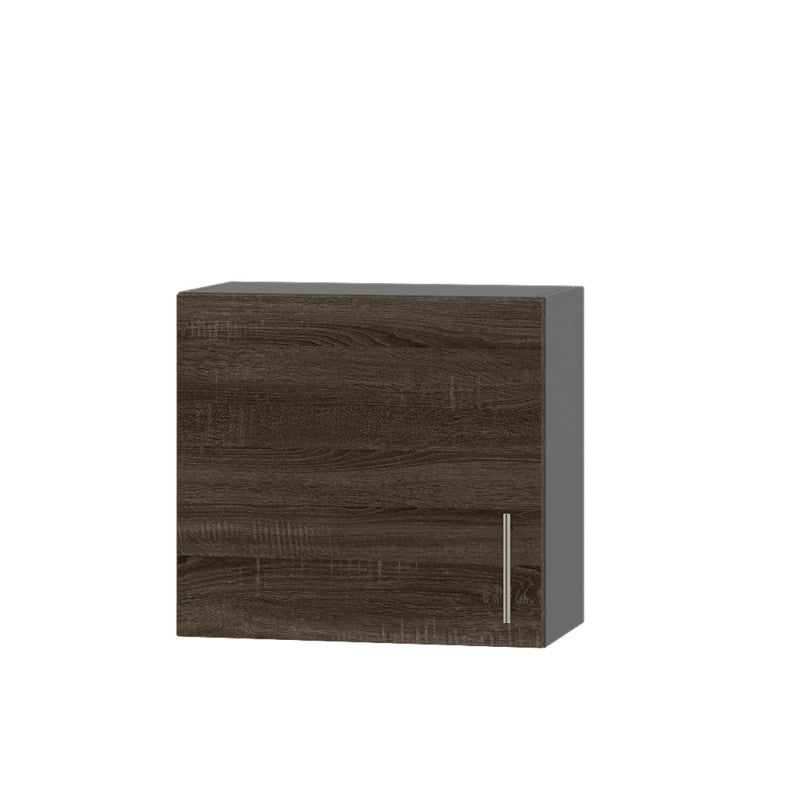 Кухонный модуль сушарка Оптима Верх В22-600 Антрацит/Дуб Сонома Трюфель 600х296х560 мм (DTM-072820)