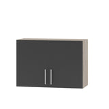 Кухонный модуль сушарка Оптима Верх В22-800 Дуб Сонома/Антрацит 800х296х560 мм (DTM-072932)