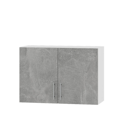 Кухонный модуль сушарка Оптима Верх В22-800 Белый/Бетон 800х296х560 мм (DTM-072926)