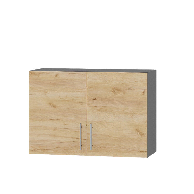 Кухонный модуль сушарка Оптима Верх В22-800 Антрацит/Дуб Крафт Золотой 800х296х560 мм (DTM-072921)