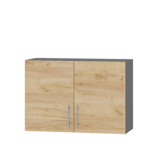 Кухонный модуль сушарка Оптима Верх В22-800 Антрацит/Дуб Крафт Золотой 800х296х560 мм (DTM-072921)