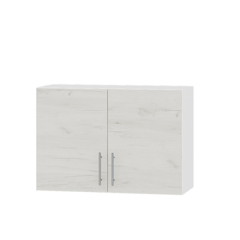 Кухонный модуль сушарка Оптима Верх В22-800 Белый/Дуб Крафт Белый 800х296х560 мм (DTM-072927)