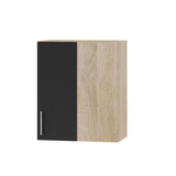 Кухонный модуль Оптима Верх В27-600 Дуб Сонома/Антрацит 600х296х720 мм (DTM-072953)