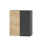 Кухонный модуль Оптима Верх В27-600 Антрацит/Дуб Крафт Золотой 600х296х720 мм (DTM-072942)