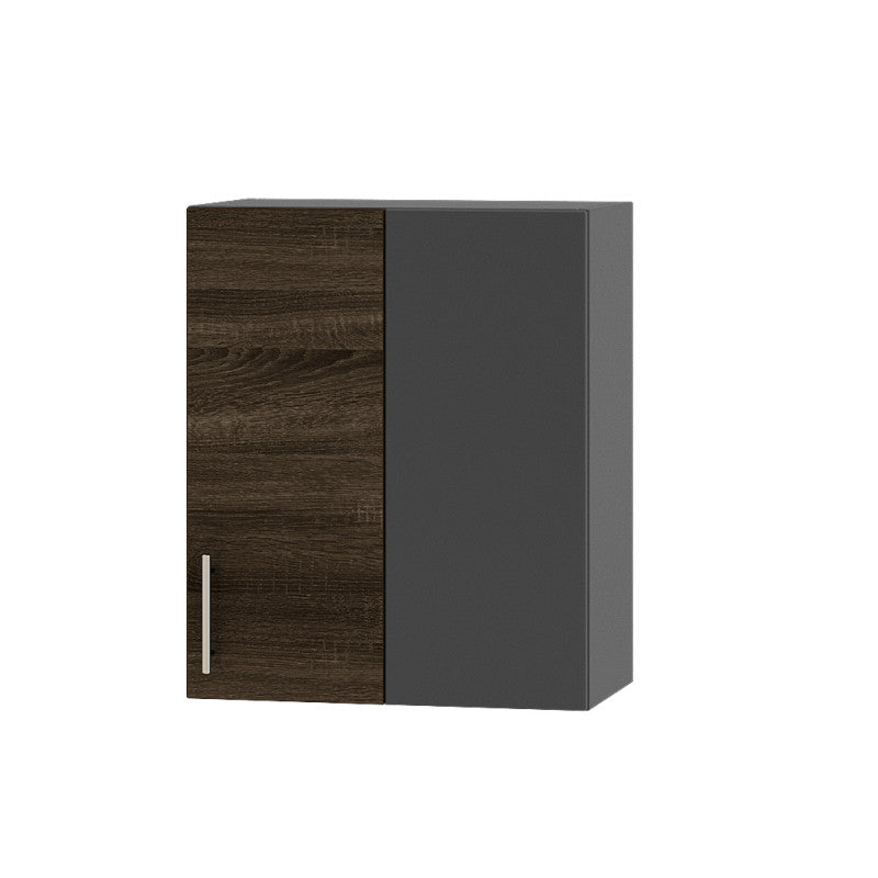 Кухонный модуль Оптима Верх В27-600 Антрацит/Дуб Сонома Трюфель 600х296х720 мм (DTM-072944)