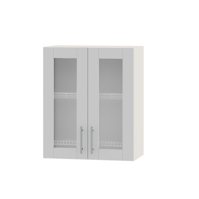 Кухонный модуль витрина Оптима Верх ВВ06-600 Белый/Нимфея Альба (Белый) 600х296х720 мм (DTM-073136)