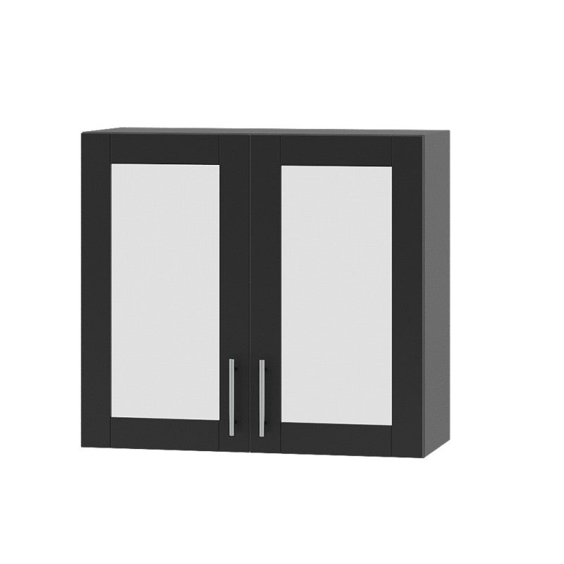 Кухонный модуль витрина Оптима Верх ВВ06-800 Антрацит 800х296х720 мм (DTM-073151)