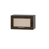 Кухонный модуль витрина Оптима Верх ВВ09-600 Антрацит/Дуб Сонома Трюфель 600х296х360 мм (DTM-073263)