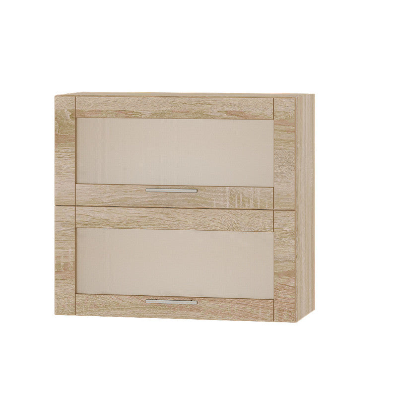 Кухонный модуль витрина Оптима Верх ВВ14-800 Дуб Сонома/Дуб Сонома 800х296х720 мм (DTM-073520)