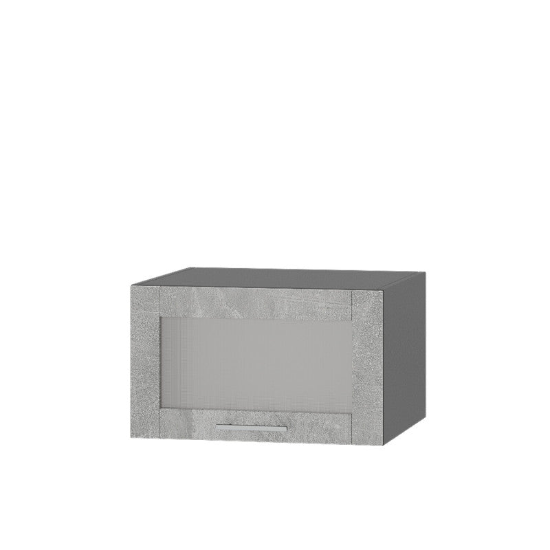 Кухонный модуль витрина Оптима Верх ВВ21-600 Антрацит/Бетон 600х570х360 мм (DTM-073524)