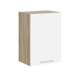 Кухонный модуль верхний Эверест Эко 400 дуб сонома/нимфея альба (белый) 40х30х58 см (DTM-071013)