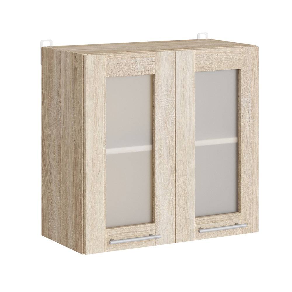 Кухонный модуль витрина Эверест Эко 600 дуб сонома/сонома 60х30х58 см (DTM-071053)