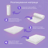 Матрас ортопедический Ismart Koala Solo 80х190 см безпружинный (ISM-051111)