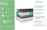 Матрас ортопедический ТМ Ismart Koala Coco 70х180 см пружинный (ISM-051082)