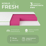 Матрас ортопедический ТМ Ismart Koala Fresh 80х200 см безпружинный (ISM-051050)