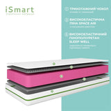 Матрас ортопедический ТМ Ismart Koala Nimbus 80х170 см беспружинный (ISM-051176)