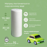 Матрас ортопедический ТМ Ismart Koala Soma 80х180 см беспружинный (ISM-051280)