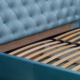 Двуспальная кровать с мягким изголовьем LION Аврора Лили 37 160х200 см (LION-041678)