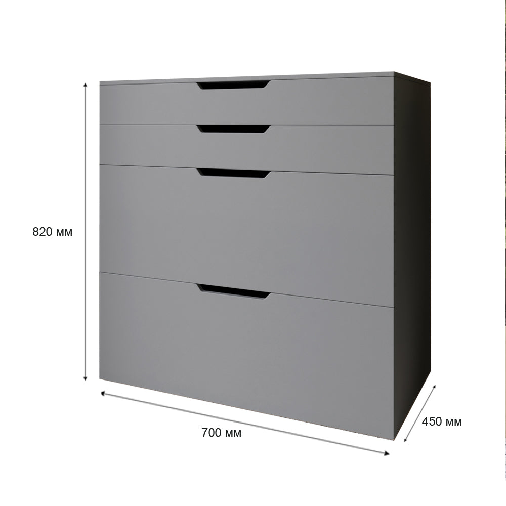 Комод-трюмо с зеркалом, нишей под сиденьем и ящиком LION Азия Дуб Ливорно (LION-041669)