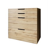 Комод-трюмо с зеркалом, нишей под сиденьем и ящиком LION Азия Дуб Аппалачи (LION-041667)