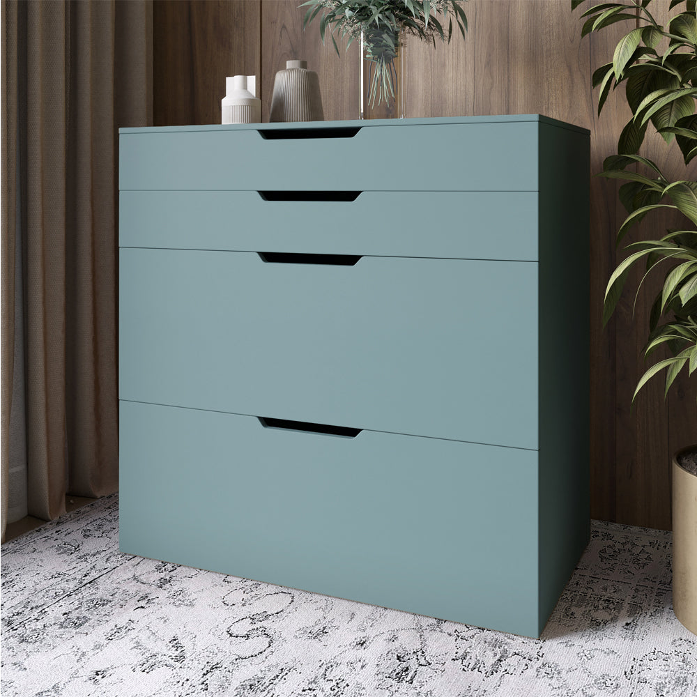 Комод-трюмо с зеркалом, нишей под сиденьем и ящиком LION Азия Гранит серый (LION-041666)