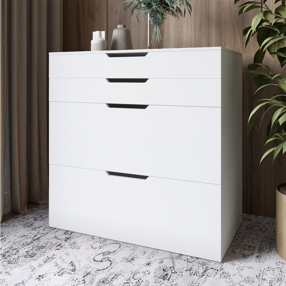 Комод-трюмо с зеркалом, нишей под сиденьем и ящиком LION Азия Нимфея Альба (белый) (LION-041673) ТОП