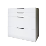 Комод-трюмо с зеркалом, нишей под сиденьем и ящиком LION Азия Нимфея Альба (белый) (LION-041673) ТОП