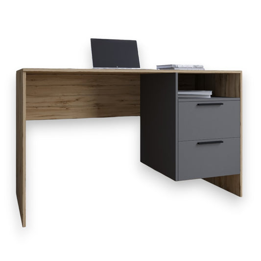Стол письменный LION Краш Дуб аппалачи/Антрацит (LION-044042)