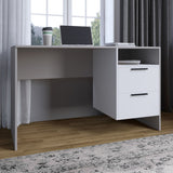 Стол письменный LION Краш Кашемир/Нимфея Альба (белый) (LION-044053)