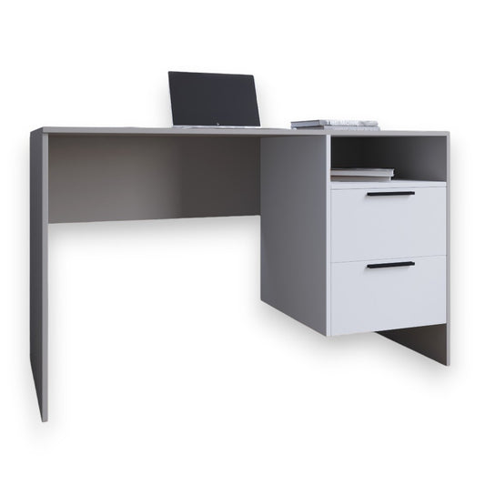 Стол письменный LION Краш Кашемир/Нимфея Альба (белый) (LION-044053)