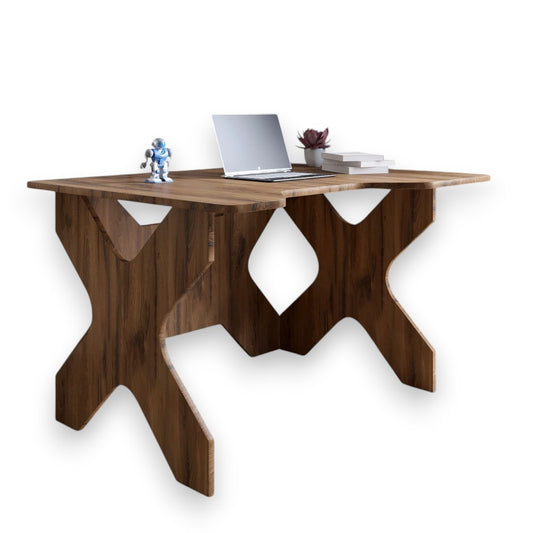 Компьютерный стол LION Донат 120х90х74,5 см Дуб ливорно (LION-041706)