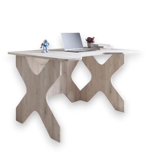 Компьютерный стол LION Донат 120х90х74,5 см Самоа дымчатый (LION-041712)