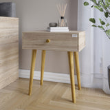 Тумба прикроватная LION Хьюге-4 Дуб Сонома (LION-041022)