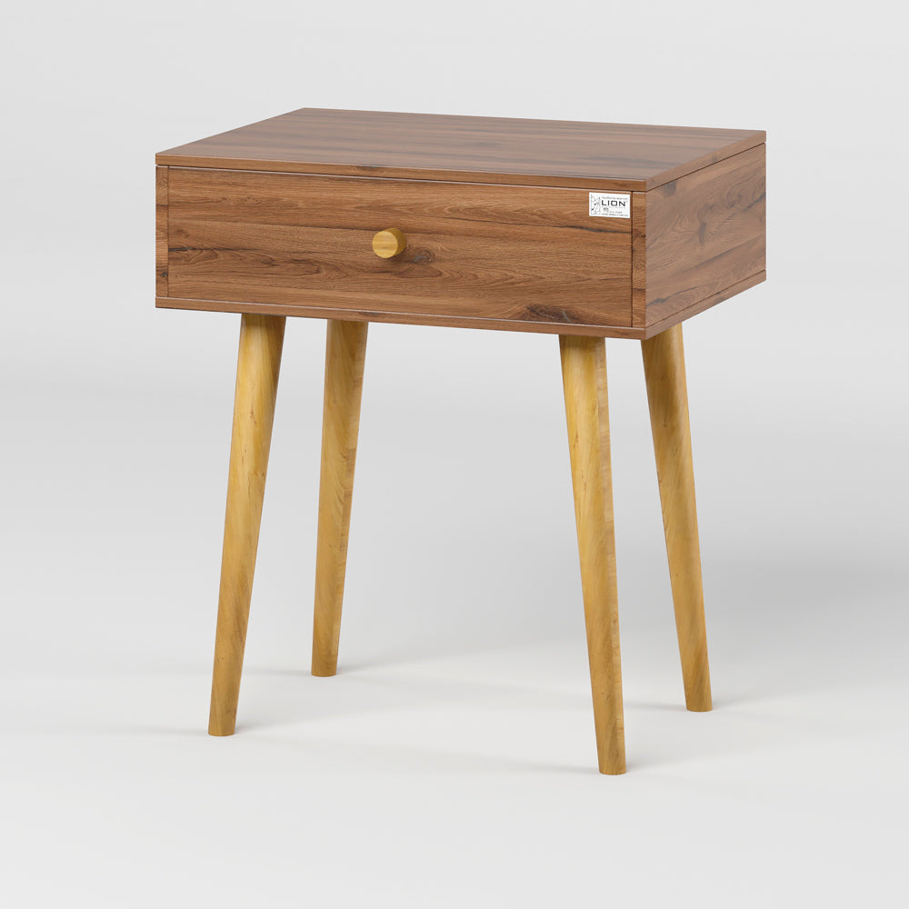 Тумба прикроватная LION Хьюге-4 Дуб Ливорно (LION-041021)