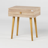 Тумба прикроватная LION Хьюге-4 Дуб Сонома (LION-041022)