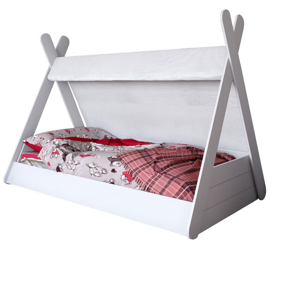 Детская кроватка с балдахином LION Инди Нимфея Альба (LION-041438)